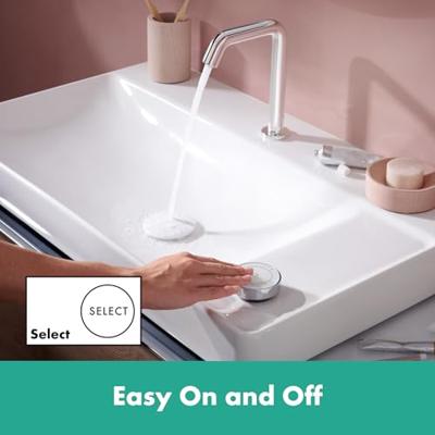 Hansgrohe Tecturis S 2-gats wastafelkraan 150 CoolStart met waste, chroom