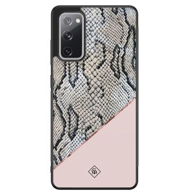 Samsung Galaxy S20 FE hoesje - Snake print