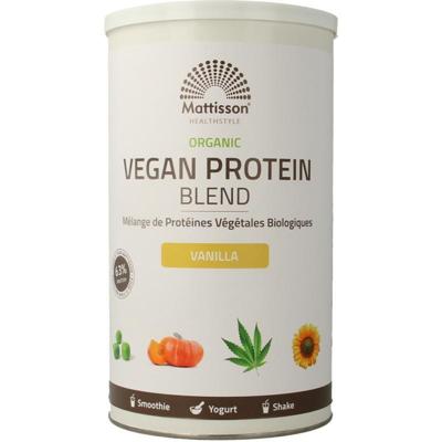 Mattisson HealthStyle Vegan Protein Blend Vanilla Mattisson HealthStyle Vegan Protein Blend Vanilla
