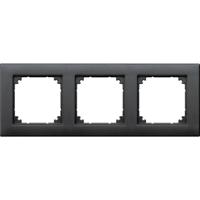 Merten 486314 Afdekking Frame System M Antraciet 1 stuk(s) - thumbnail