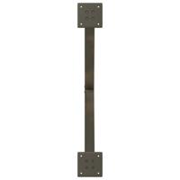 Salontafelpoten 2 st X-vormig 70x(42-43) cm staal naturel - thumbnail