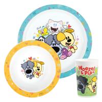 Bambolino Toys Woezel & pip eetset, 3dlg. - thumbnail