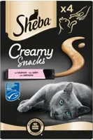 Sheba Creamy Snacks met zalm kattensnack (4 st) Per 6 - thumbnail