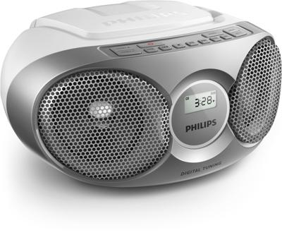 Philips AZ215S Radio/CD-speler - Grijs