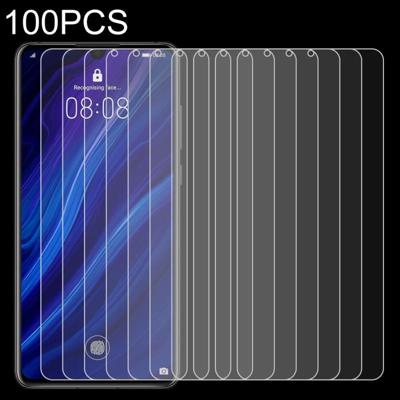 100 PCS 0.26 mm 9u 2.5 D getemperd glas film voor Huawei P30