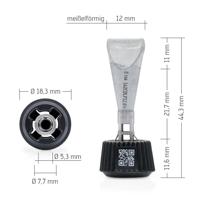 Ersa 0142CDLF120/SB Soldeerpunt Beitelvorm Grootte soldeerpunt 12 mm Inhoud: 1 stuk(s) - thumbnail