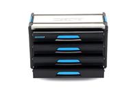 Gedore 2954346 1110 WM 34 Gereedschapsbox Plastic Grijs, Blauw - thumbnail