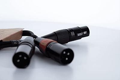 Cordial EY 0,3 FMM XLR Y-adapter [1x XLR-bus 3-polig - 2x XLR-stekker 3-polig] 0.30 m Zwart