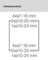 Hensel 61000736 KV 1509 Kleine verdeelkast Opbouw (op muur) Aantal groepen: 9 Aantal rijen: 1 Inhoud: 1 stuk(s) - thumbnail