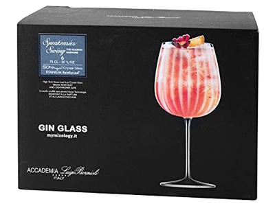 Luigi Bormioli Gin Tonic Glazen - Cocktailglazen op Voet - Speakeasies - 750 ml - 6 Stuks Luigi Bormioli Gin Tonic Glazen - Cocktailglazen op Voet - Speakeasies - 750 ml - 6 Stuks