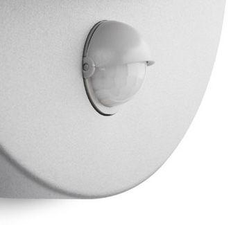 Philips Lighting June 162468716 Buitenlamp met bewegingsmelder (wand) Spaarlamp E27 12 W Grijs Philips Lighting June 162468716 Buitenlamp met bewegingsmelder (wand) Spaarlamp E27 12 W Grijs