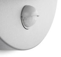 Philips Lighting June 162468716 Buitenlamp met bewegingsmelder (wand) Spaarlamp E27 12 W Grijs - thumbnail