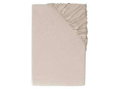 LIVARNO Jersey hoeslaken 90-100 x 200 cm (Beige)