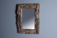 Treibgut Treibholz-Spiegel 80x60 cm. - thumbnail