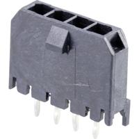 Molex 436500415 Male header, inbouw (standaard) Totaal aantal polen: 4 Rastermaat: 3 mm Inhoud: 1 stuk(s) Tray - thumbnail