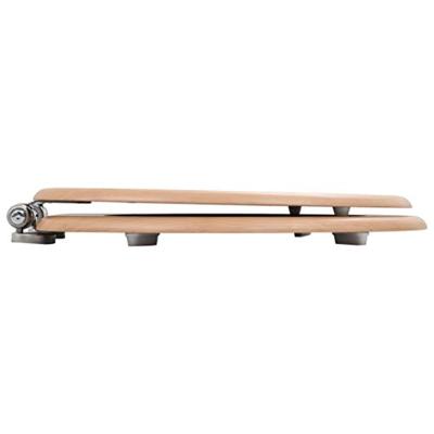 VidaXL Toiletbril met soft-close deksel bamboe mdf