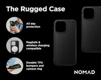 Nomad Rugged hoesje iPhone 16 Pro Max - Black - thumbnail