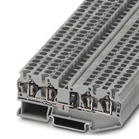 Phoenix Contact 3037782 Componentenserieklem 6.2 mm Spanveer Grijs 50 stuk(s) - thumbnail
