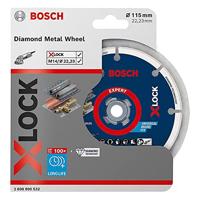 Bosch Accessories 2608900532 X-LOCK Diamanten doorslijpschijf Diameter 115 mm Boordiameter 22.23 mm Metaal 1 stuk(s) - thumbnail