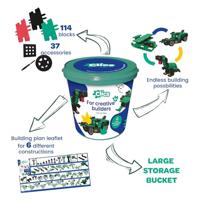 Clics bouwblokken dino world - thumbnail