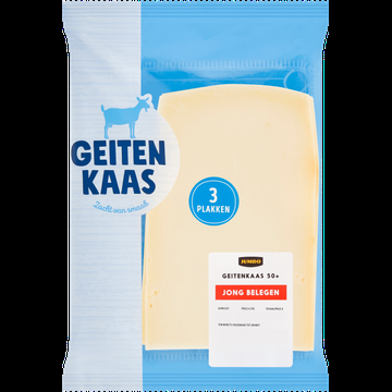 Jumbo Geitenkaas 50+ Jong Belegen 3 Plakken