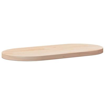 Tafelblad ovaal 80x40x2,5 cm massief grenenhout Tafelblad ovaal 80x40x2,5 cm massief grenenhout