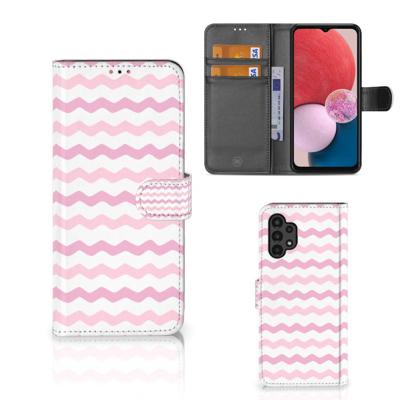 Samsung Galaxy A13 (4G) | Telefoon Hoesje | Waves Roze Samsung Galaxy A13 (4G) | Telefoon Hoesje | Waves Roze