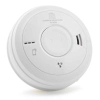 Ei 3018 Koolmonoxidemelder 230V - draadloos koppelbaar | Ei Electronics CO-melder - thumbnail
