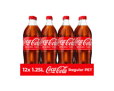Coca-Cola regular pet (12x 1.25 liter)