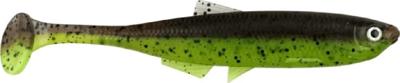 LMAB KØFI Bleak Shad 9 cm 5st. Green Pumpkin/ Chartreuse