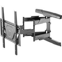 SpeaKa Professional TV-beugel Voor curved TVs 81,3 cm (32) - 177,8 cm (70) Kantelbaar, Zwenkbaar, Uittrekbaar - thumbnail