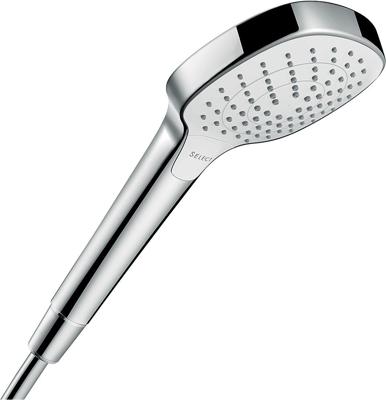 Hansgrohe Croma Select E handdouche 110 vario EcoSmart 9 l/min, wit/chroom Hansgrohe Croma Select E handdouche 110 vario EcoSmart 9 l/min, wit/chroom