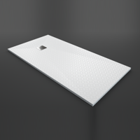 Douchebak Texence Canvas met Afvoer Hoogwaardig Composiet Texence - thumbnail