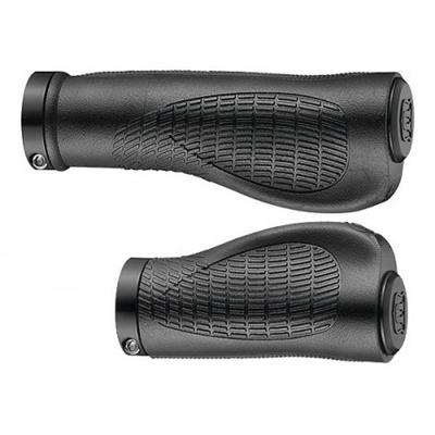 Handvatset Ergonomisch GP03LS 2-componenten Zwart 128/95mm met lockring - thumbnail