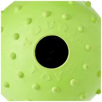 Happy Pet tough toys bal studded aan touw rubber - thumbnail