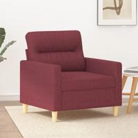 Fauteuil 60 cm stof wijnrood - thumbnail