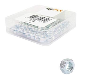 Bofix moer verzinkt m4 (100 stuks)