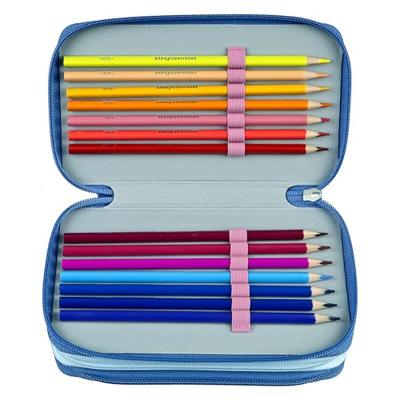 Undercover Stitch gevuld 3-vaks etui