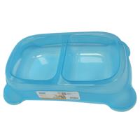 Nobleza Hondenvoerbak dubbel - Blauw - Maat L - thumbnail