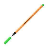 Fineliner stabilo point 88/033 f neon groen - thumbnail