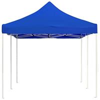 Partytent professioneel inklapbaar 6x3 m aluminium blauw - thumbnail