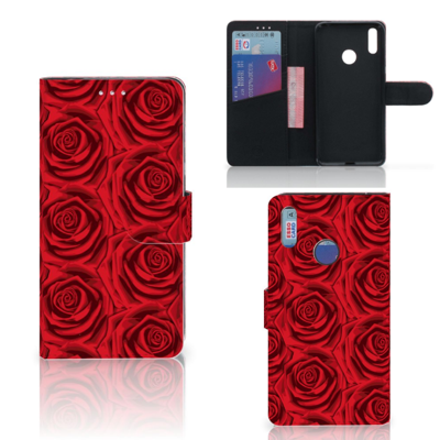Huawei Y7 (2019) Hoesje Red Roses Huawei Y7 (2019) Hoesje Red Roses