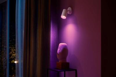 Philips Hue LED-plafondspots 929003810701 Fugato GU10 4.2 W Warmwit tot koudwit, RGB Philips Hue LED-plafondspots 929003810701 Fugato GU10 4.2 W Warmwit tot koudwit, RGB