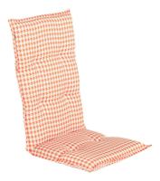 Hartman Tuinkussen 'Poule' t.b.v. Tuinstoel hoge rug, kleur Oranje - thumbnail