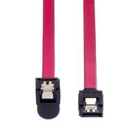 ROLINE Int. SATA 6.0 Gbit/s HDD kabel met klick sluiting, haaks, 1 m - thumbnail