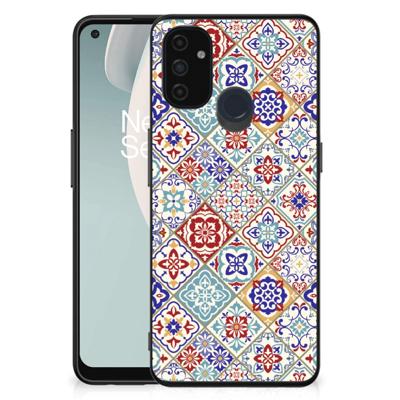 OnePlus Nord N100 Marmeren Print Telefoonhoesje Tiles Color