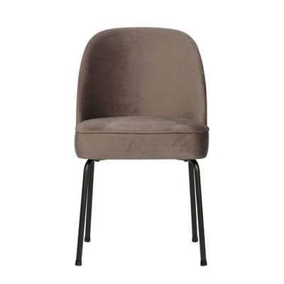 BePureHome Eetkamerstoel 'Vogue' Velvet, kleur Nougat BePureHome Eetkamerstoel 'Vogue' Velvet, kleur Nougat