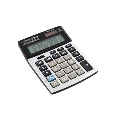 xlyne ECL102 calculator Desktop Basisrekenmachine Zwart, Zilver