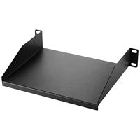 Renkforce RF-3429162 10 inch Apparaatbodem voor patchkast Geschikt voor kastdiepte: vanaf 300 mm Zwart - thumbnail