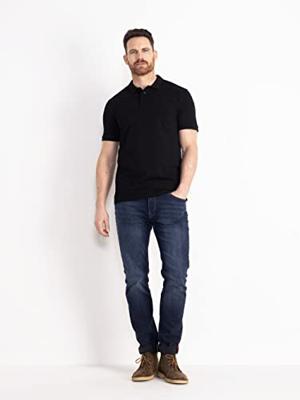 Petrol Industries Heren Essential Polo Zwart - S